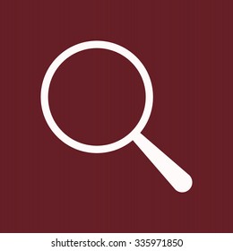 Magnifying glass. Search. icon. vector design