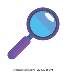 magnifying glass search isolated icon