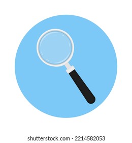 Magnifying glass, search, research, study concept