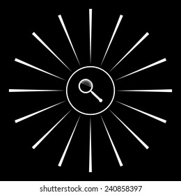 Magnifying glass. Search , vector, EPS 10
