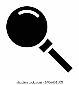 Magnifying glass, search vector icon logo or illustration