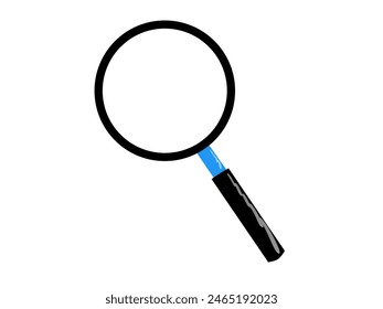 magnifying glass shopping commerce for online retail store business buy sell sale delivery payment market digital cart