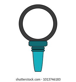Magnifying glass symbol
