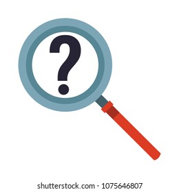 Magnifying glass symbol