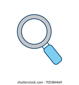 Magnifying glass symbol
