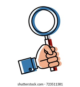 Magnifying glass symbol