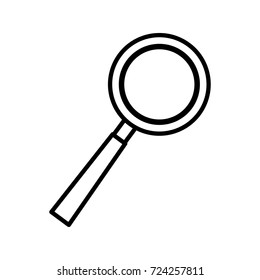 Magnifying glass symbol