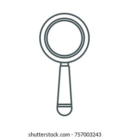 Magnifying glass symbol