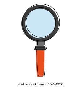 Magnifying glass symbol