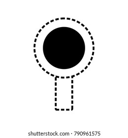 Magnifying glass symbol