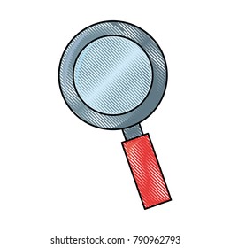 Magnifying glass symbol
