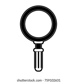 Magnifying glass symbol icon vector illustration graphic design