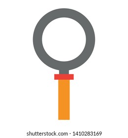 Magnifying glass symbol isolated vector illustration graphic design