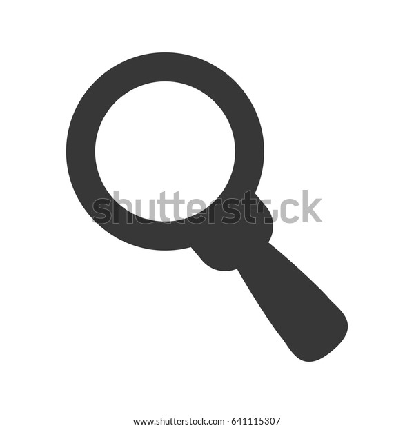 Magnifying Glass Tool Stock Vector Royalty Free 641115307 Shutterstock 6405