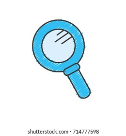 magnifying glass tool to explore