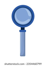 magnifying glass tool icon isolated