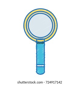 magnifying glass tool object design