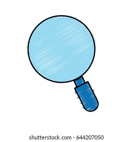 magnifying glass tool to search and read