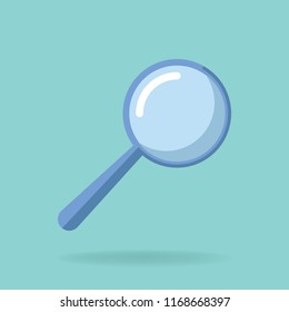 Magnifying glass. Magnifying glass vector