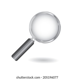 magnifying glass vector 