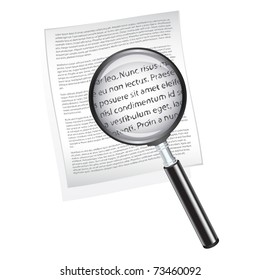 Magnifying Glass vector