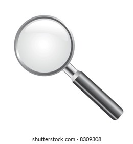 magnifying glass vector