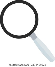 Magnifying glass vector 4 colors