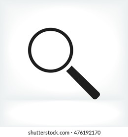 Magnifying Glass, vector best flat icon, EPS