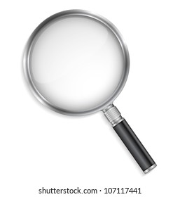 Magnifying glass, vector eps10 illustration