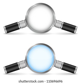 Magnifying glass, vector eps10 illustration
