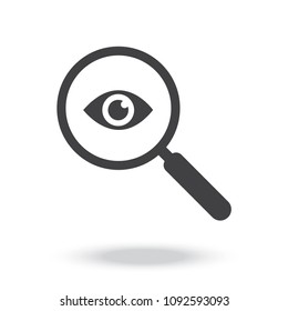 Magnifying Glass Vector Icon