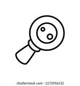magnifying glass vector icon