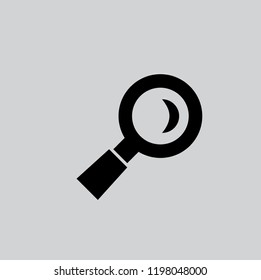 magnifying glass vector icon