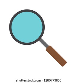 Magnifying glass vector icon