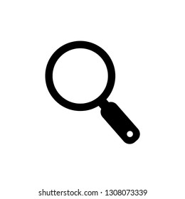 magnifying glass vector icon