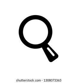 magnifying glass vector icon