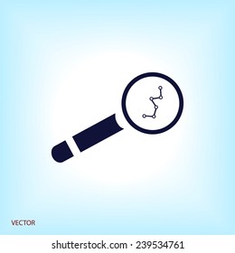 Magnifying Glass vector icon
