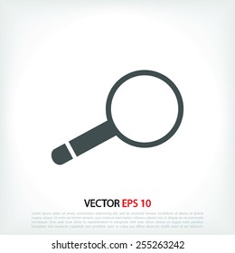 Magnifying Glass vector icon