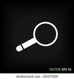 Magnifying Glass vector icon