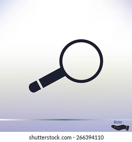 Magnifying Glass vector icon