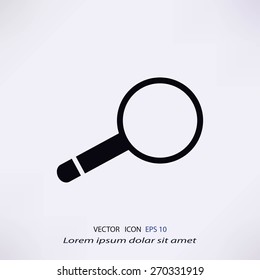 Magnifying Glass vector icon