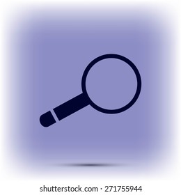 Magnifying Glass vector icon