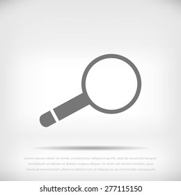 Magnifying Glass vector icon