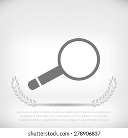 Magnifying Glass vector icon
