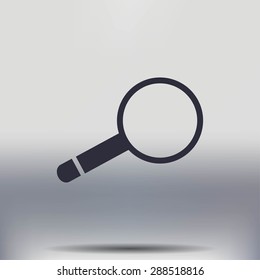 Magnifying Glass vector icon