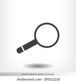 Magnifying Glass vector icon