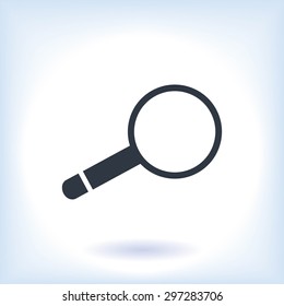 Magnifying Glass vector icon