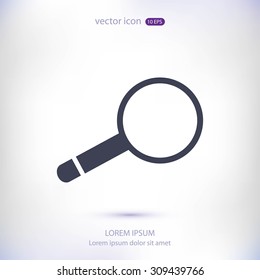 Magnifying Glass vector icon