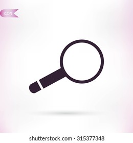Magnifying Glass vector icon