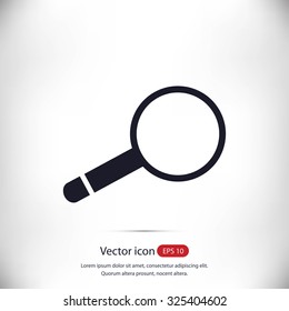 Magnifying Glass vector icon